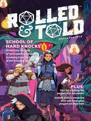 cover image of Rolled & Told (2018), Issue 3